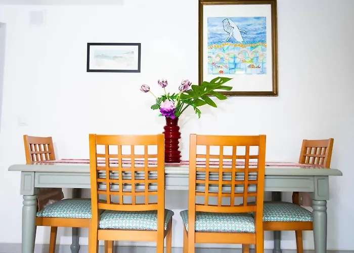 Feriehus Vilamurada • Terraza Con Vistas Al Casco Antiguo