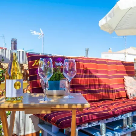 Ferienhaus Vilamurada Terraza Con Vistas Al Casco Antiguo